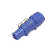 INVOTONE PI100M - разъем Power Connector, кабельный, входной (синий), корпус пластик