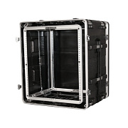 GATOR G-SHOCK-12L - рэковый кейс с антиударной подвеской, 12U, пластик, вес 15,4кг