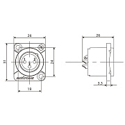 Разъем RX3MDWP-NG