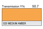 Светофильтр LEE Filters №020 Medium Amber