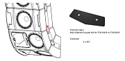 Turbosound TCS-FK2 ATHENS TCS-FK2 комплект пластин для соединения TCS115B и TCS122 или TCS115B и TCS152