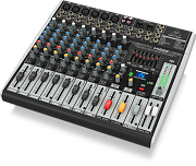 BEHRINGER X1222USB - микшер,4моно,4стер.,6 мик.предусил,2 AUX-шины,процессор эффектов, USB,эквалайзе