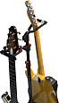 Ultimate Support GS-102 стойка гитарная двойная, c регулируемой высотой захвата грифов, черная
