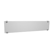 Панель модульная ПМ11-BLANK RAL9016 Панель глухая, 385х85 мм, 11 модулей, цвет — белый