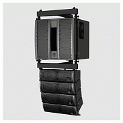 Turbosound LIVERPOOL TLX43-FLB рама для подвеса до 2xTLX212L или 4xTLX43 (10:1), макс нагрузка 94 кг-10:1, 134 кг-7:1, 188 кг-5:1