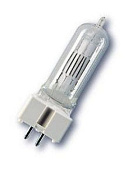 OSRAM 64745/CP70 - лампа галогенная  230 В/1000 Вт, GX9.5, ресурс 200 часов