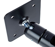 K&M 24185-017-55 настенный/ потолочный держатель для АС, угол наклона 0°-90°, поворот 360°, черный