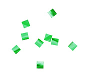 Конфетти металлизированное 6х6мм зеленое Конфетти металлизированное 6х6мм зеленое