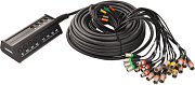 Cordial CYB 16-4 C мультикор (stagebox) 16xinput, 4xoutput, XLR male, 30,0 м, черный