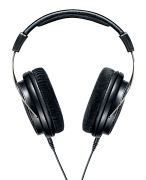 Shure SRH1840-BK Профессиональные открытые наушники 10-30000 Гц, 65 Ом, 96 дБ, согласованные драйверы, сменные амбушюры, съемные кабели ММCX