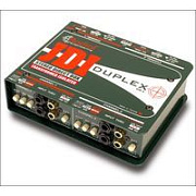 Radial JDI Duplex двухканал. пассив. дибокс, трансформ. Jensen, вх. 2хTRS, 2xRCA, 2xXLR, вых. 2x