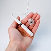 Audix M1255BWHC Миниатюрный конденсаторный микрофон с преампом, гипекардиоида, защита от RF, белый