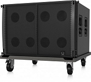 Turbosound LIVERPOOL TLX215L 2х15" компактный бэнд-пасс сабвуфер для ЛМ, инсталл./мобил. применение, 1000Вт RMS/4000Вт пик, 4Ом, 50-150Гц ±3дБ
