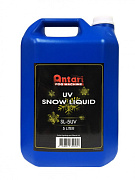 Antari SL-5UV жидкость для генераторов снега, 5 литров, снежинки светятся в ультрафиолете