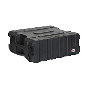 GATOR G-PROR-4U-19 - рэковый кейс, 4U, ручка, колеса, стальные рельсы, пластик