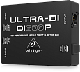 Behringer DI600P Пассивный DI-box с согласованием импеданса для прямого подключения инструментов/ выходов усилителей к м
