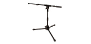 Ultimate Support JS-MCTB50 стойка микрофонная низкая "журавль" на треноге с телескоп. коленом 42-74 см, черная