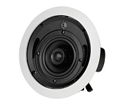 TANNOY CVS 4 Micro потолочный компактный громкоговоритель, коаксиал. 40Вт, 6Ом, НЧ-4",ВЧ-0.75",79Гц-21кГц,70В/100В,15/7,5/3,5/1,9Вт,глубина100мм,Белый