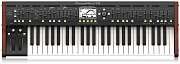 Behringer DEEPMIND 12 синтезатор, аналоговые VCF и VCA, 49 клав,12 гол.полиф, 2 OCS, 2 LFO и 3 ADSR на голос, 4 FX, матрица мод, 32шаг.секв, MIDI, USB