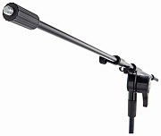 K&M 25600-300-55 микрофонная стойка "журавль", чёрная, 970-1640 мм