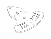 Пластина для объединения MAAM-UPJ ARRAY & MONITOR PLATE KIT