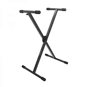 ONSTAGE KS7290 - клавишная стойка крестообраз, усиленная, 5 позиций, регулируемая высота и ширина.