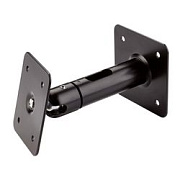 K&M 24185-017-55 настенный/ потолочный держатель для АС, угол наклона 0°-90°, поворот 360°, черный