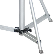 ECO LSP088L Black/Silver стойка для прожектора следящего света с подъемным механизмом