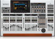 BEHRINGER WING - цифровой микшерный пульт, 48вх./28 шин, 24 фейдера, 10' сенсорный экран