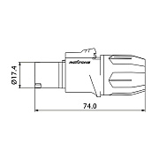 Разъем RS4FP-Orange