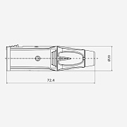 Разъем RJ3FP-BG