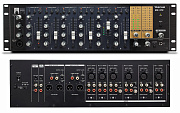 TASCAM MZ-372 Tascam MZ-372  рековый микшер, вход: 1-6 канал микр/стерео + Talkover  микрофон, выход: 2 зоны стере