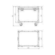 Транспортный кейс TCC9-80x60