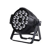 AstraLight PZ-003C прожектор LED PAR 18 х18W RGBWAU(6 в1), DMX, звук. актив, master/ slave, авторежим