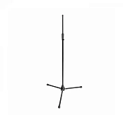 ONSTAGE MS9750 - микрофонная стойка прямая, тренога, регулируемая высота,усиленная, черная