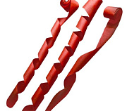 Серпантин бумажный 2,5х20м красный