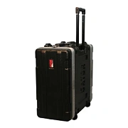 GATOR GRR-4L - рэковый кейс на 4U, стальные рельсы, на колесах, материал пластик