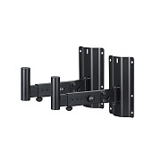 Настенный L образный кронштейн WSS020 Black