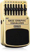 Behringer BEQ700 педаль 7-полосный эквалайзер для бас-гитар и клавишных