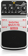 Behringer FX600 педаль цифровых стереофонических эффектов для гитар, бас-гитар и клавишных