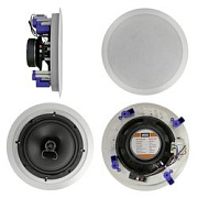 NordFolk NSC128 потолочная 2-х полосная встраиваемая система, 40 Вт, 8", 70/100V, белая