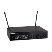 Shure SLXD4E H56 цифровой беспроводной одноканальный приемник 470-638 МГц, съемные антенны, крепление в рек. Черный