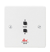dbx ZC6 настенный контроллер. Кнопочный регулятор громкости. Подключение Cat 5, 2xRJ45