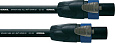 Cordial CPL 20 LL спикерный кабель Speakon 4-контактный/Speakon 4-контактный, разъемы Neutrik,CLS225, 20.0 м, черный