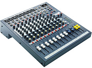SOUNDCRAFT EPM8 - микш. пульт 8 моно, 2 стерео, 2 Aux, фейдеры 60мм. Возможен монтаж в рэк, крепле
