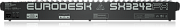 BEHRINGER SX3242FX - микшер,24 моновхода, 2 осн. и 2 дополн.стереовхода, 4 AUX-шины, 4 подгруппы