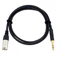 Cordial CFM 6 MV инструментальный кабель XLR male/джек стерео 6.3мм, 6.0м, черный