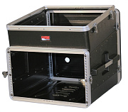 GATOR GRC-10X6 - рэковый кейс,пластик,черный,10U верх, 6U низ, компактный, легкий доступ к кабелям