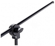 K&M 25400-300-55 микрофонная стойка "журавль", чёрная, 890-1600 мм