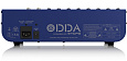 MIDAS DDA DM12 аналоговый микшер, 12 каналов (2 стерео), 8 мик.преампов MIDAS, 8 инсертов, 2AUX, 2 инсерта Master, Master-вых.баланс.XLR